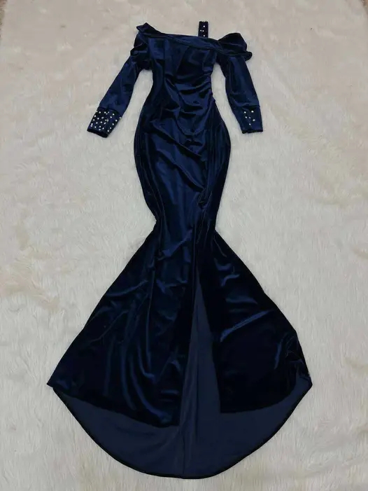 robe de soirée velours