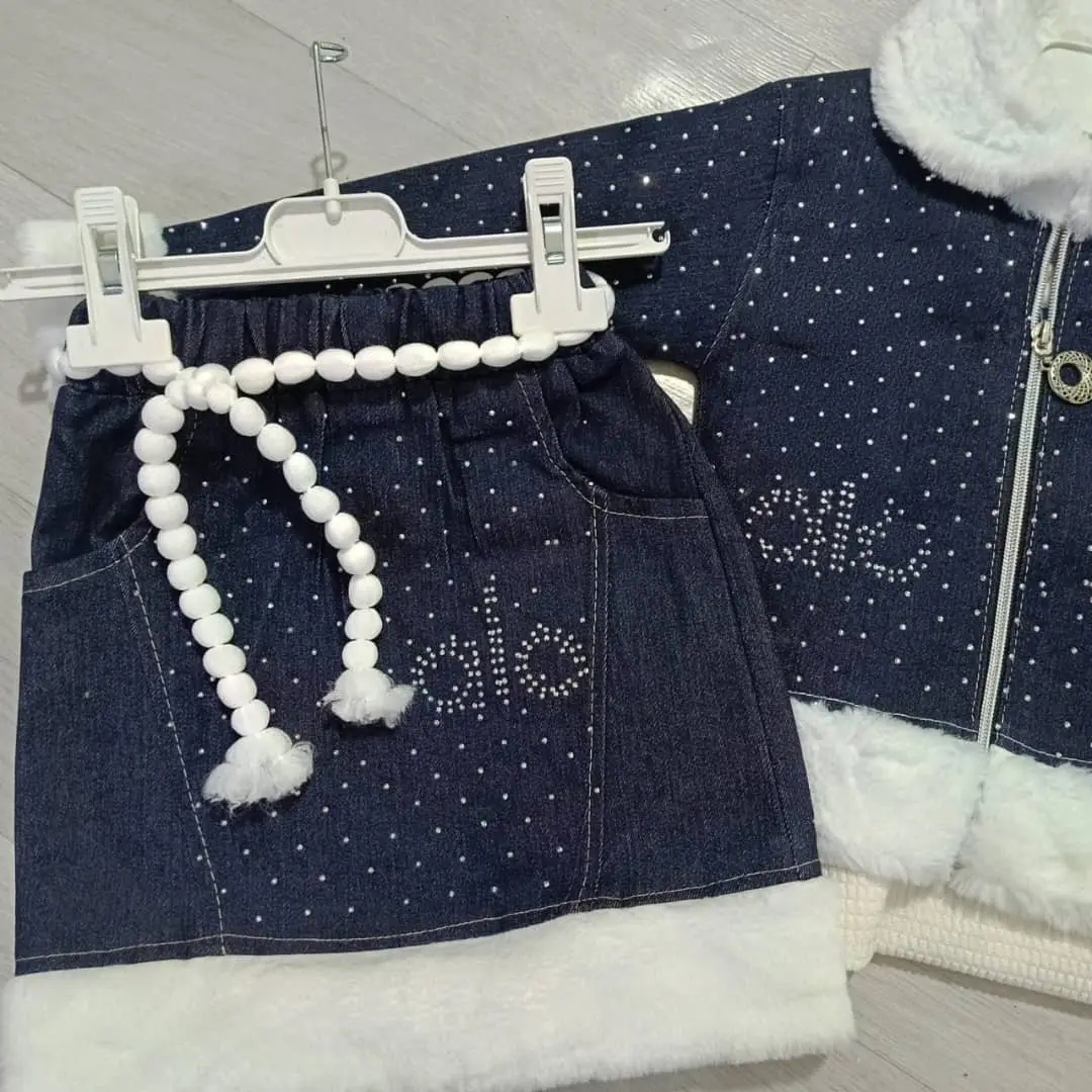 : أناقة الشتاء لطفلتك ❄️💙 image