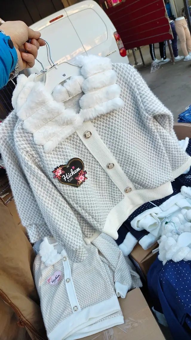 أناقة الشتاء لطفلتك ❄️💙