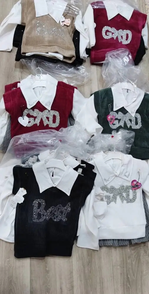 👗طقم انيق لطفلتك في كل مناسبة
