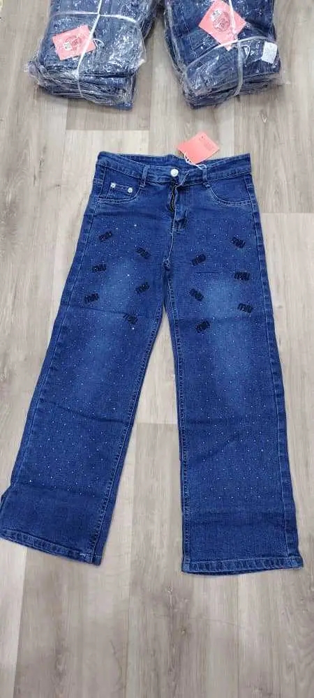 سروال جين بنات image