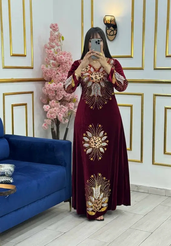 قندورة قطيفة