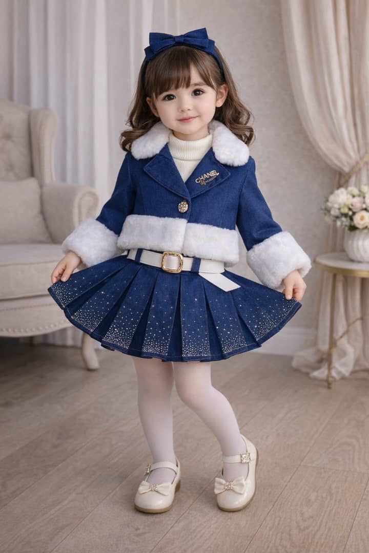 أناقة الشتاء للأميرات الصغيرات ✨❄ image