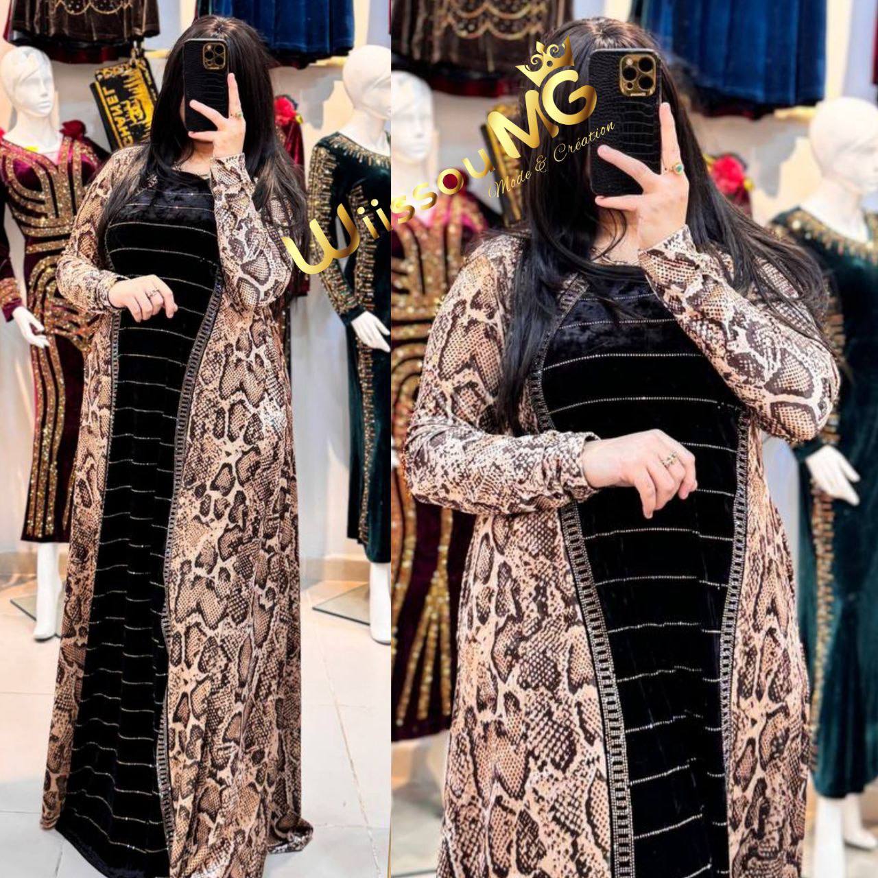 بدعية روعة 😍  مقاس : M l xl  قماش : قطيفة امبريمي  سيري فيه : 3 مخلط  السعر : 345 الف  😍😍😍