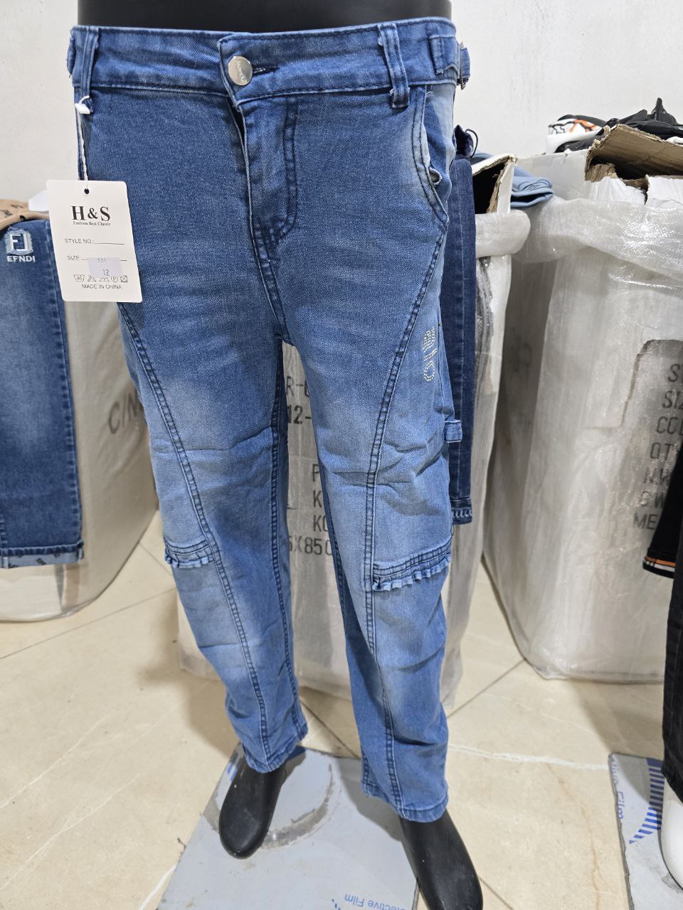 ✨جينز بنات عصري ومريح 👖