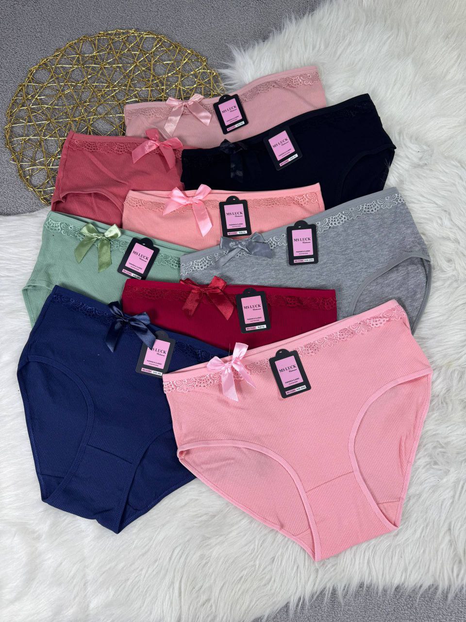 سليبات نسائية قطن مريحة image