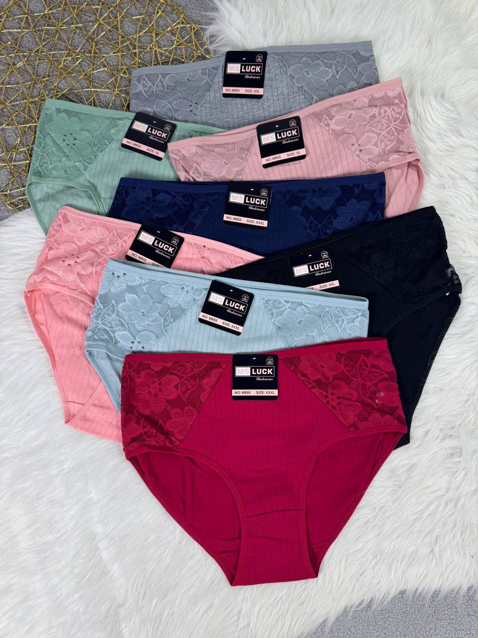 سليبات نسائية قطن مريحة image