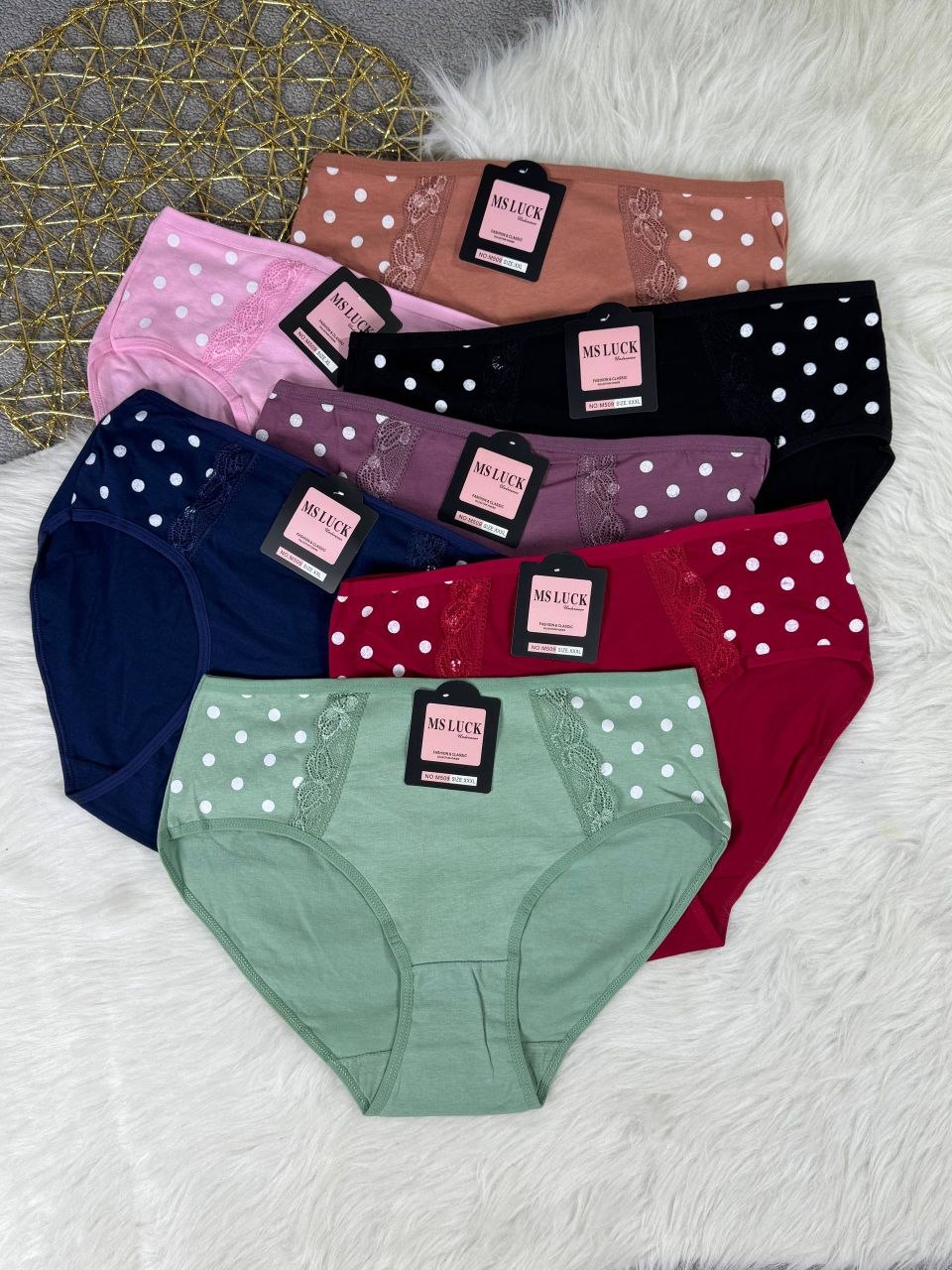 سليبات نسائية قطن مريحة image