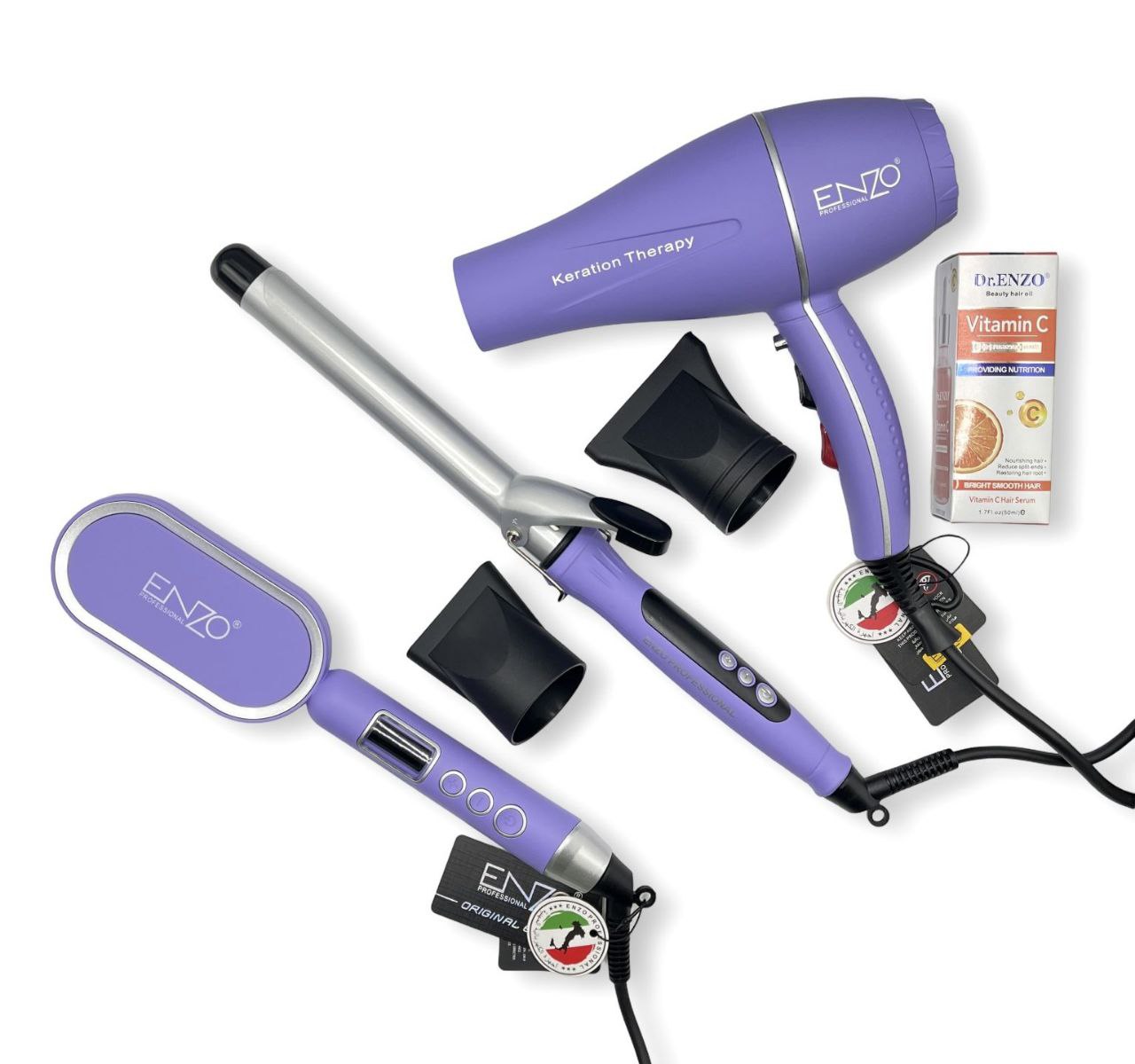 طقم تصفيف الشعر ENZO Professional - الموديل EN-6316