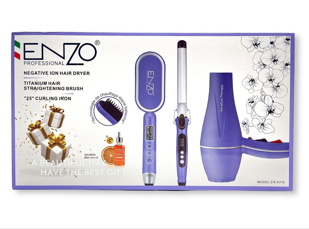 طقم تصفيف الشعر ENZO Professional - الموديل EN-6316