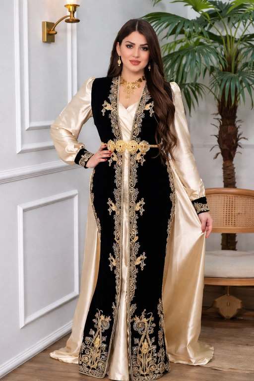 قفطان القاضي العنابي image