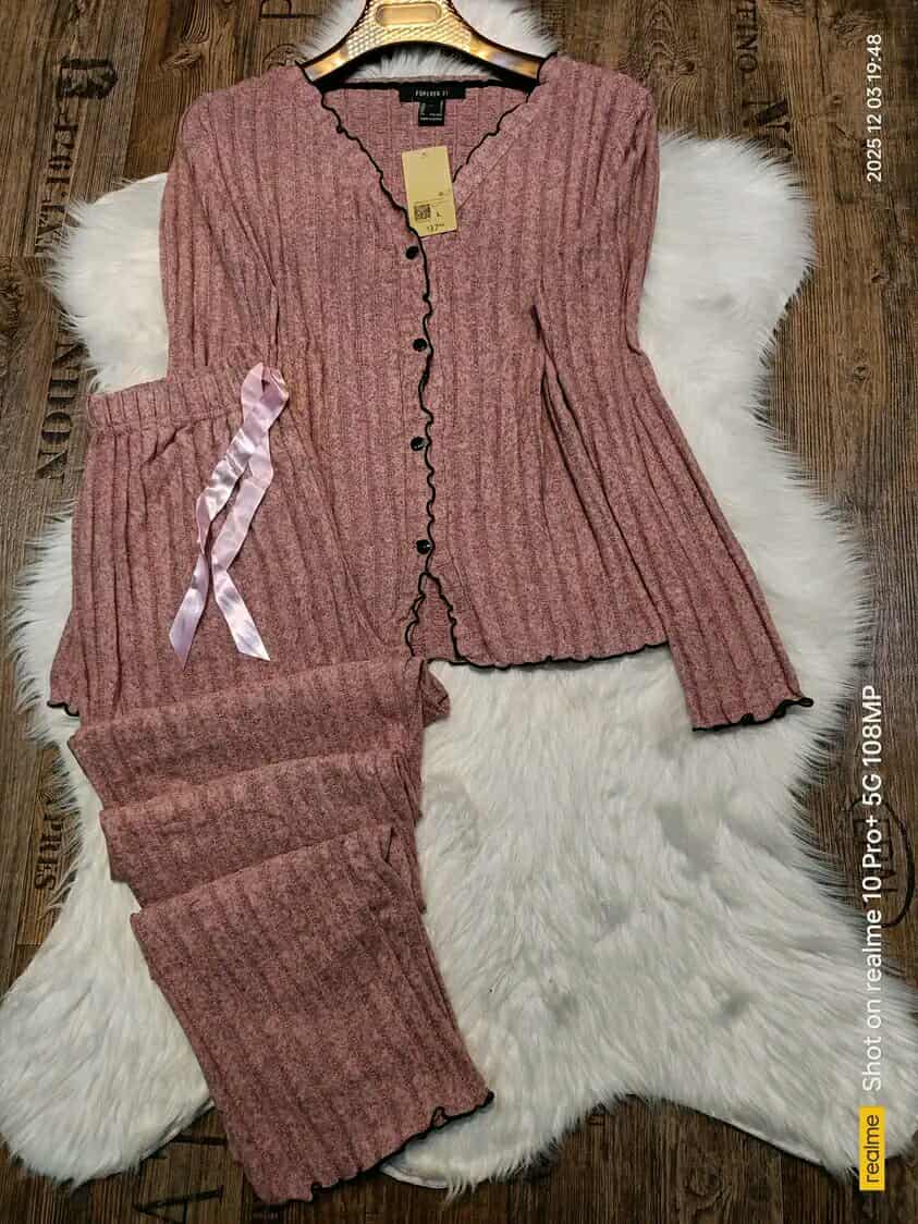 بيجامة كوتون قفلة امبورطاااسيو image