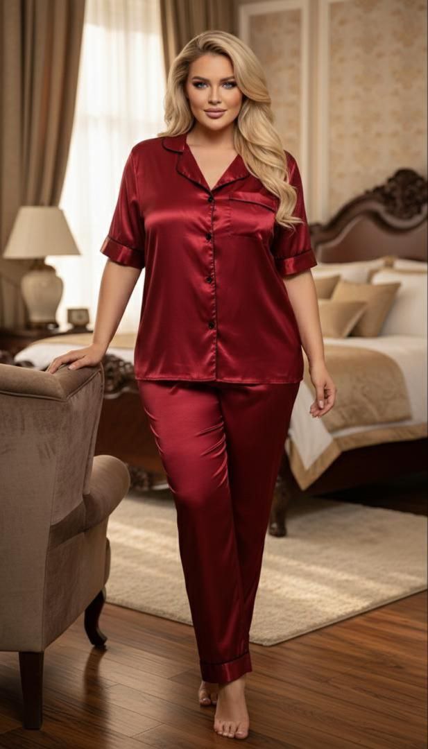 بيجاما ساتان image