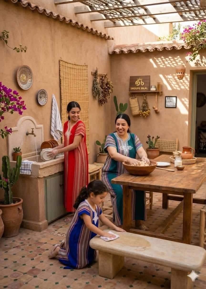 مراكشية بنات صغار