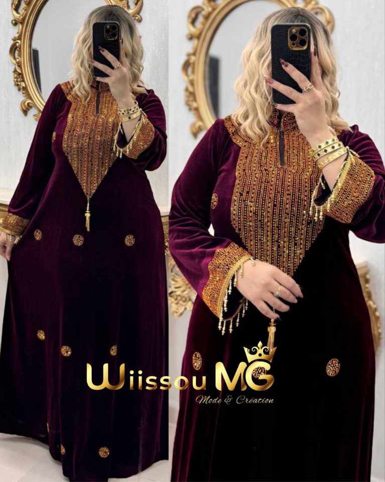 اقطرية قطيفة ثقيلة image