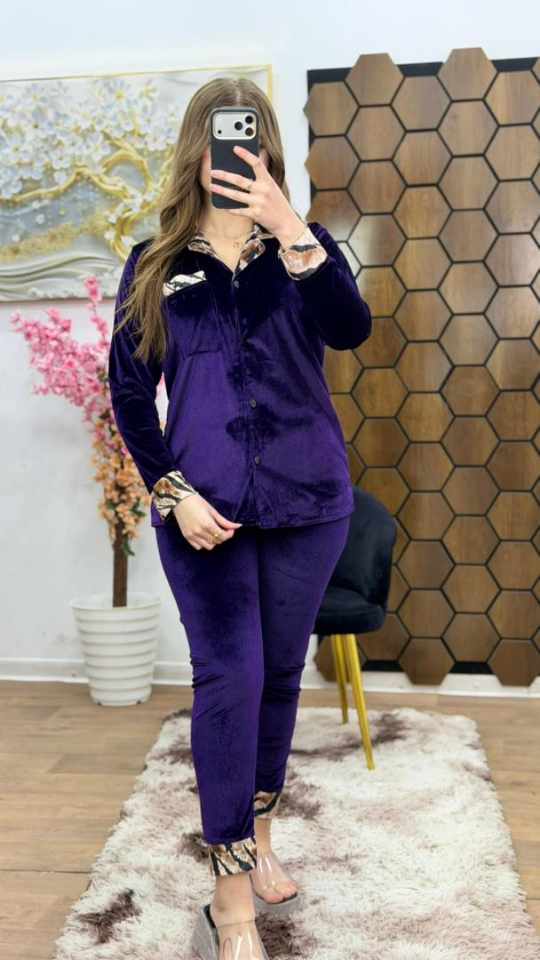 بيجاما قطيفة image