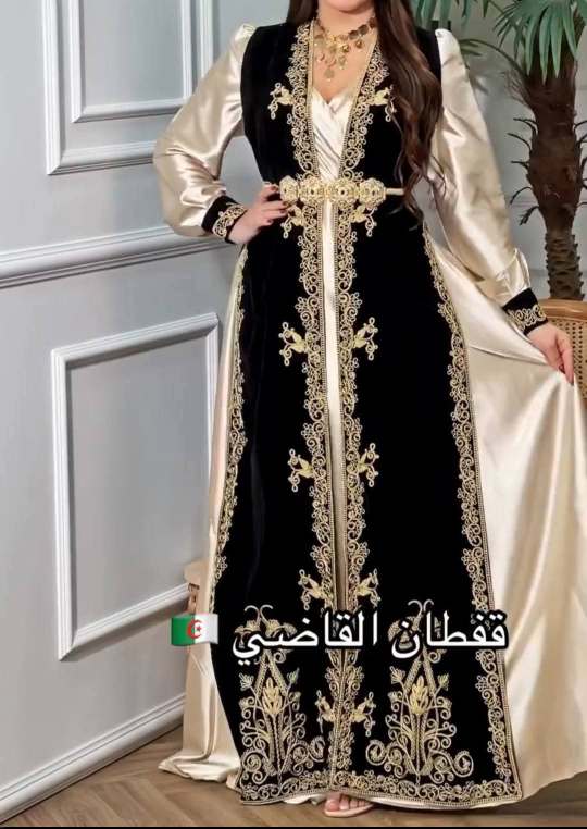 قفطان القاضي العنابي image