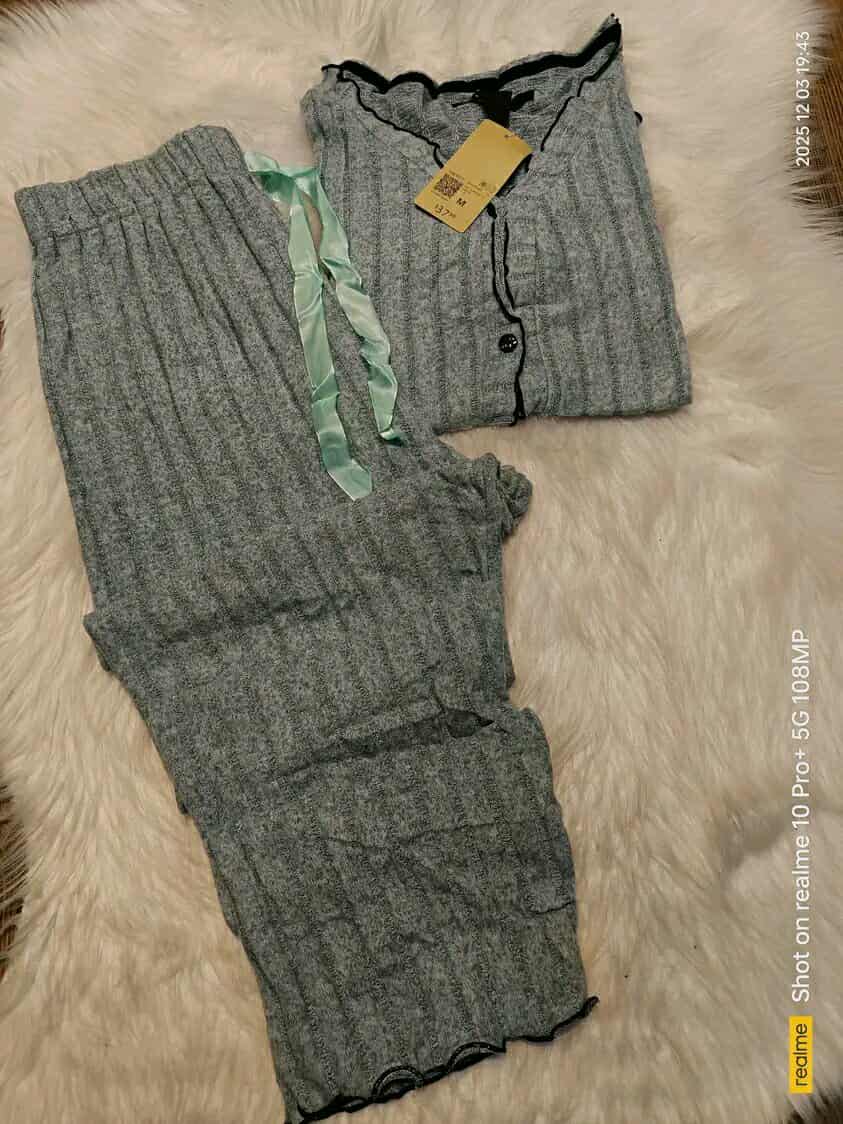 بيجامة كوتون قفلة امبورطاااسيو